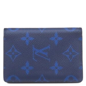 ルイヴィトン LOUIS VUITTON カードケース オーガナイザー ドゥ ポッシュ モノグラムキャンバス タイガ コバルト 青 タイガ モノグラム M30301 RFID 【中古】
