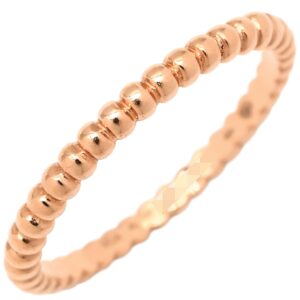 ヴァンクリーフアーペル Van Cleef & Arpels リング 指輪 ピンクゴールド #57 Au750 18K スモールモデル 16号 VCARN33057 【箱】 【中古】