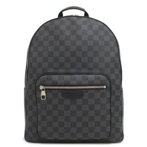 【★3％OFFクーポン】ルイヴィトン LOUIS VUITTON リュック・デイパック ジョッシュ NV ダミエグラフィットキャンバス ダミエグラフィット シルバー金具 黒 グレー N40365 DR3178 【中古】中古美品