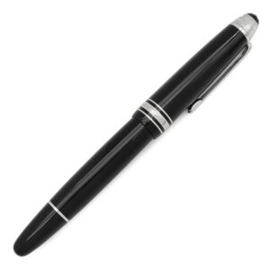 モンブラン Montblanc ボールペン マイスターシュテック シグネチャーフォーグッド ルグラン GP プレシャスレジン サファイア ブラック×シルバー ユニセフ サファイア 筆記確認済み 【中古】中古美品