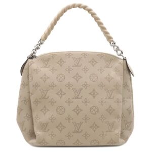 ルイヴィトン LOUIS VUITTON 2WAYバッグ バビロン PM モノグラムマヒナ ガレ シルバー金具 ベージュ M51224 AH1187 【中古】