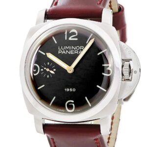 パネライ PANERAI ルミノール 1950 スペシャルエディション PAM00127 E番 スモールセコンド 限定 メンズ 腕時計手巻き ブラック 【中古】中古美品