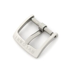 ブルガリ BVLGARI 腕時計パーツ 純正 ステンレススチール シルバー 尾錠 14mm幅対応 ステンレス スチール SS ピンバックル パーツ 替え 予備 スペア 部品 シルバー 【中古】