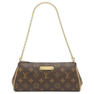 ルイヴィトン LOUIS VUITTON ショルダーバッグ ポシェット エヴァ モノグラムキャンバス モノグラム ゴールド金具 茶 チェーン ショルダー M13567 RFID 【保存袋】 【中古】未使用保管品