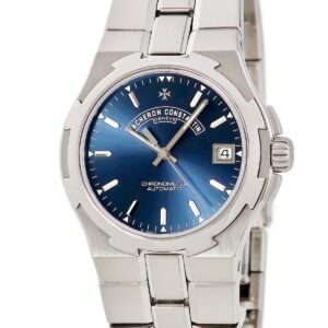 ヴァシュロン・コンスタンタン VACHERON CONSTANTIN オーヴァーシーズ ラージ 42042/423A-8874 メーカーOH済 青 デイト メンズ 腕時計自動巻き ブルー 【中古】