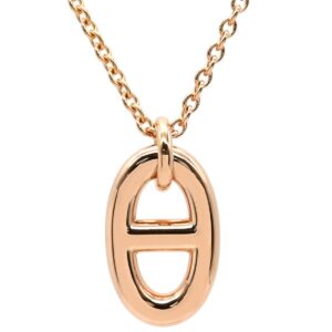 エルメス HERMES ネックレス ファランドール PM ペンダント ローズゴールド ピンクゴールド 18K 750 RG PG H108615B 00 【中古】新品同様品