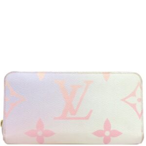 ルイヴィトン LOUIS VUITTON 長財布 ジッピーウォレット モノグラムキャンバス サンライズパステル ゴールド金具 ピンク SPRING IN THE CITY ラウンドファスナー M81340 RFID 【保存袋】 【中古】