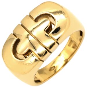 ブルガリ BVLGARI リング 指輪 パレンテシ イエローゴールド 18K 18金 750 YG 10号 【中古】中古品