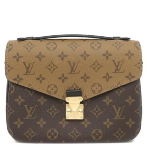 【★3％OFFクーポン】ルイヴィトン LOUIS VUITTON 2WAYバッグ ポシェット メティス MM モノグラムキャンバス モノグラムリバースキャンバス モノグラムリバース ゴールド金具 茶 M44876 SR4270 【中古】新品同様品