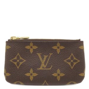 ルイヴィトン LOUIS VUITTON コインケース ポシェット クレ モノグラムキャンバス モノグラム ゴールド金具 茶 小銭入れ キーチェーン付き M62650 CT0272 【箱】 【中古】