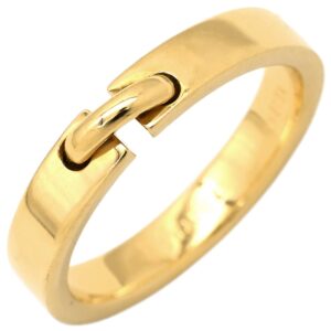 ショーメ CHAUMET リング 指輪 リアン エヴィダンス 4mm イエローゴールド Liens 750 18K 18金 16.5号 【中古】中古品