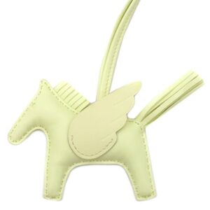 エルメス HERMES バッグチャーム ロデオPM ペガサス アニョーミロ ジョーヌミルトン 黄色 ソーイエロー B刻印(2023年製) 【箱】 【中古】