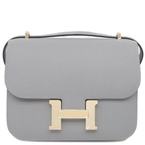 エルメス HERMES ショルダーバッグ コンスタンスミニ 3 ミロワール ヴォーエプソン グリパンタン ゴールド金具 新品 ヘアライン 2025年製 K 【箱】 【中古】