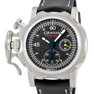 グラハム GRAHAM クロノファイター ヴィンテージ ボルト リミテッド 2CVGS.B42A 未使用 クロノグラフ 限定 メンズ 腕時計自動巻き ブラック 【中古】未使用保管品