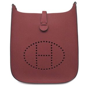 エルメス HERMES ショルダーバッグ エヴリン TPM セリエ ショート ヴォーエプソン ルージュアッシュ シルバー金具 新品 未使用 2026年製 G 【箱】 【中古】未使用保管品