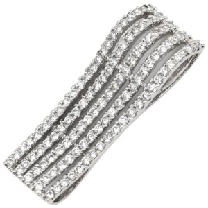 ペンダントトップ ダイヤモンド 1.15ct ホワイトゴールド Au750 18K 18金 WG ネックレストップ 【中古】中古品