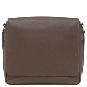 【★3％OFFクーポン】ルイヴィトン LOUIS VUITTON ショルダーバッグ ロマン PM タイガ グリズリ シルバー金具 メッセンジャーバッグ 斜め掛け M32778 DU3182 【中古】中古美品
