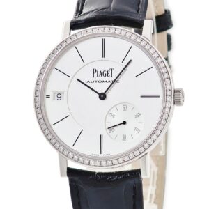 ピアジェ PIAGET アルティプラノ G0A39138 K18WG無垢 純正ダイヤ ラウンド バー メンズ 腕時計自動巻き シルバー 【中古】