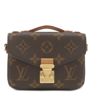 ルイヴィトン LOUIS VUITTON ショルダーバッグ ミクロ メティス モノグラムキャンバス モノグラム ゴールド金具 チェーンショルダー M81267 RFID 【中古】