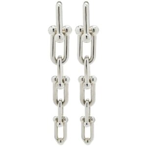 ティファニー Tiffany & Co ピアス ハードウェア グラジュエイテッド シルバー925 シルバー スターリングシルバー AG925 【中古】