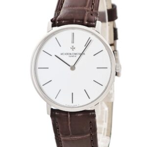 ヴァシュロン・コンスタンタン VACHERON CONSTANTIN パトリモニー ウルトラスリム 31160/000G-8805 OH済 K18WG無垢 薄型 メンズ 腕時計手巻き ホワイト 【中古】