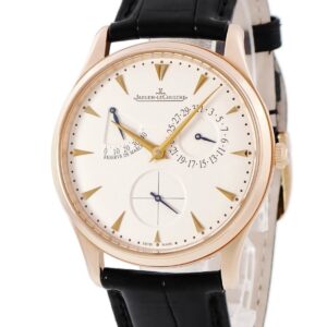 ジャガールクルト JAEGER LECOULTRE マスター ウルトラスリム リザーブドマルシェ Q1372520 176.2.38.S K18PG無垢 メンズ 腕時計自動巻き ベージュ 【中古】中古美品