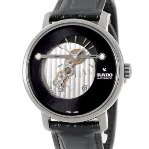 ラドー RADO ダイヤマスター オートマティック ハイライン R14060156 未使用 ハイテクセラミック デイト メンズ 腕時計自動巻き ブラック 【中古】未使用保管品
