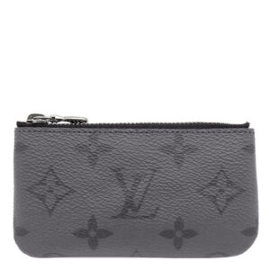 ルイヴィトン LOUIS VUITTON コインケース ポシェット クレ モノグラムキャンバス モノグラムエクリプスリバースキャンバス モノグラムエクリプス ガンメタル金具 小銭入れ キーチェーン M80905 CT4204 【中古】
