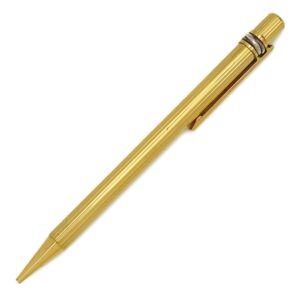 カルティエ Cartier ボールペン マスト ドゥ カルティエ トリニティ GP ゴールド 青インク ツイスト式 筆記確認済み 【中古】中古品