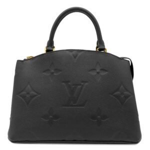 ルイヴィトン LOUIS VUITTON 2WAYバッグ プティ パレ PM モノグラムアンプラント ノワール ゴールド金具 黒 ハンドバッグ ショルダー M58916 RFID 【箱】 【中古】中古美品
