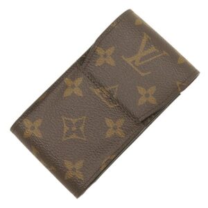 ルイヴィトン LOUIS VUITTON シガレットケース エテュイ シガレット モノグラムキャンバス モノグラム 茶 タバコ入れ M63024 CT2179 【中古】中古美品