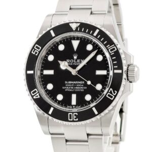 ロレックス ROLEX サブマリーナー 41 124060 ランダム番 ブラック 黒 逆回転防止ベゼル ベンツ針 メンズ 腕時計自動巻き ブラック 【中古】中古美品