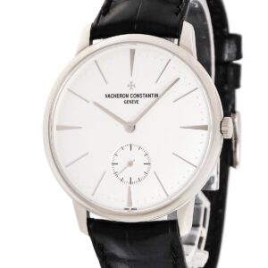 ヴァシュロン・コンスタンタン VACHERON CONSTANTIN パトリモニー マニュアルワインディング 1110U/000G-B086 K18WG無垢 メンズ 腕時計手巻き シルバー 【中古】