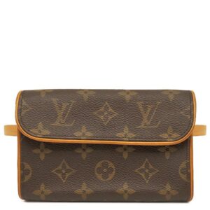 【★3％OFFクーポン】ルイヴィトン LOUIS VUITTON ウエストバッグ ポシェット フロランティーヌ モノグラムキャンバス モノグラム ゴールド金具 ベルトバッグ M51855 FL0052・FL0062 【中古】中古美品