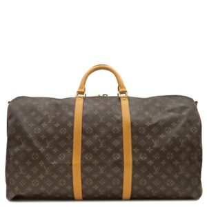ルイヴィトン LOUIS VUITTON ボストンバッグ キーポル 60 モノグラムキャンバス モノグラム ゴールド金具 茶 M41422 MB0063 【中古】