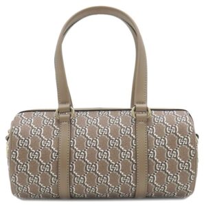 グッチ GUCCI 2WAYバッグ GGシャドウ スモール PVC レザー ベージュ ゴールド金具 ハンドバッグ ショルダーバッグ 726428 【保存袋】 【中古】新品同様品