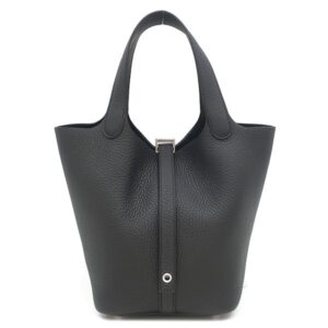 エルメス HERMES ハンドバッグ ピコタンロックPM トリヨンクレマンス ブラック シルバー金具 黒 2025年製 K 【箱】 【中古】