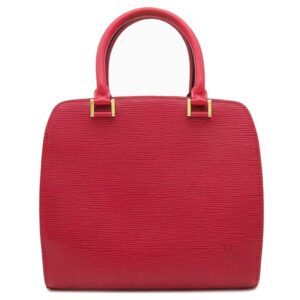 ルイヴィトン LOUIS VUITTON ハンドバッグ ポンヌフ エピレザー カスティリアンレッド ゴールド金具 赤 M52057 MI0968 【保存袋】 【中古】