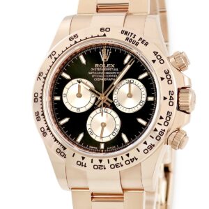 ロレックス ROLEX コスモグラフ デイトナ 126505 新品同様 ランダム番 K18エバーローズゴールド無垢 メンズ 腕時計自動巻き ブラック 【中古】中古美品