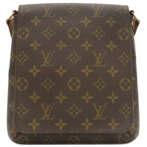 ルイヴィトン LOUIS VUITTON ショルダーバッグ ミュゼット サルサ モノグラムキャンバス モノグラム ゴールド金具 茶 肩掛けバッグ M51258 LM0060 【中古】