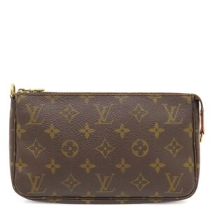 ルイヴィトン LOUIS VUITTON アクセサリーポーチ ポシェット アクセソワール モノグラムキャンバス モノグラム ゴールド金具 ポーチ ハンドバッグ M51980 VI0010 【保存袋】 【中古】