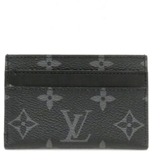 ルイヴィトン LOUIS VUITTON カードケース ポルト カルト ダブル モノグラムエクリプス モノグラムエクリプス 黒 カード入れ M62170 RFID 【中古】