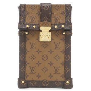 ルイヴィトン LOUIS VUITTON ショルダーバッグ ポシェット トランク ヴェルティカル モノグラムキャンバス モノグラムリバースキャンバス モノグラムリバース ゴールド金具 M67873 RFID 【中古】中古美品