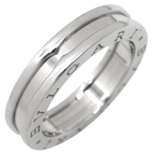 ブルガリ BVLGARI リング 指輪 ビーゼロワン B-zero1 リング XS ホワイトゴールド #54(JP14) 750 18金 WG 1バンドリング 14号 336024 【中古】中古品