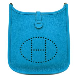 エルメス HERMES ショルダーバッグ エヴリンTPM トリヨンクレマンス ブルーフリーダ シルバー金具 Z刻印 【箱】 【中古】