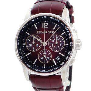 オーデマピゲ AUDEMARS PIGUET CODE11.59 バイ オーデマ ピゲ クロノグラフ 26393BC.OO.A068CR.01 OH済 K18WG無垢 メンズ 腕時計自動巻き レッド 【中古】中古美品