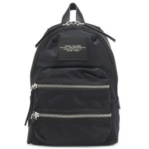マークジェイコブス MARC JACOBS リュック・デイパック ザ バイカー ナイロン バックパック ミディアム ナイロン レザー ブラック シルバー金具 未使用 2F3HBP029H02 【保存袋】 【新品】