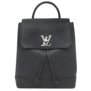 ルイヴィトン LOUIS VUITTON リュック・デイパック ロックミー バックパック レザー トリヨンレザー ブラック シルバー金具 黒 リュック LVロゴ M41815 DU4188 【保存袋】 【中古】中古美品
