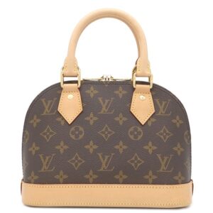 ルイヴィトン LOUIS VUITTON 2WAYバッグ アルマ BB モノグラムキャンバス モノグラム ゴールド金具 茶 ショルダー ハンドバッグ M46990 RFID 【箱】 【中古】新品同様品
