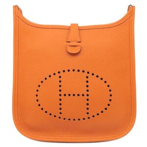 エルメス HERMES ショルダーバッグ エヴリン 23 トリヨンクレマンス オレンジ シルバー金具 新品 未使用 エブリン 2026年製 G 【箱】 【中古】未使用保管品